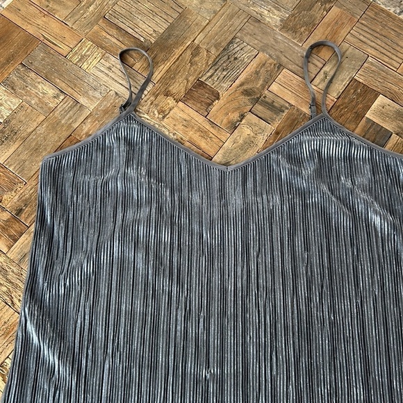 Victoria’s Secret Gray Shimmer Slip Dress - Picture 4 of 8